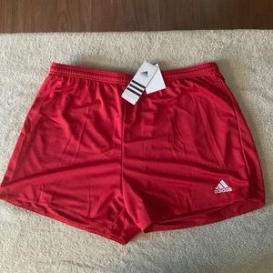 New Adidas shorts red - XL